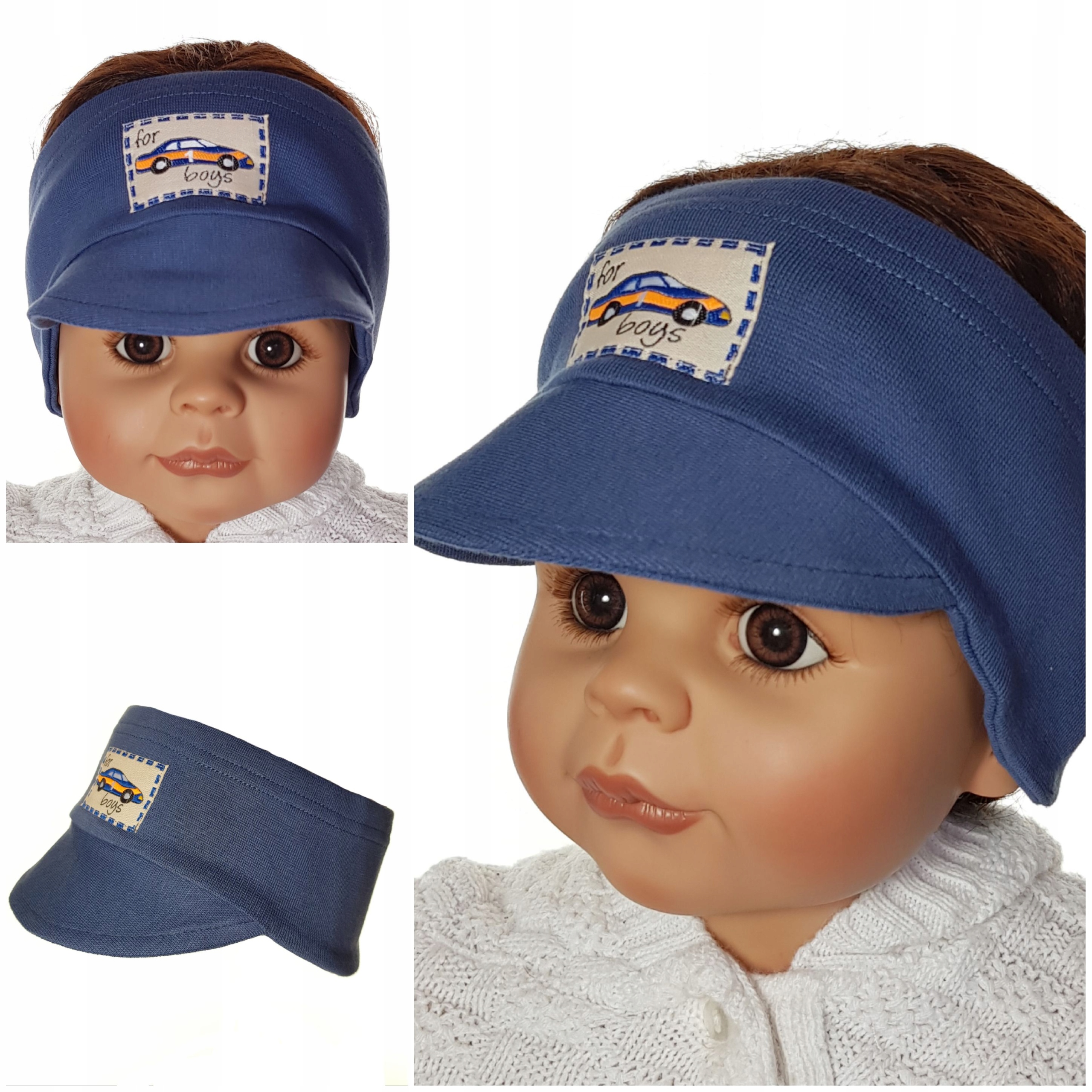 

Opaska Daszek Auto Chłopięca Na Uszy 1-7LAT 18WZÓR