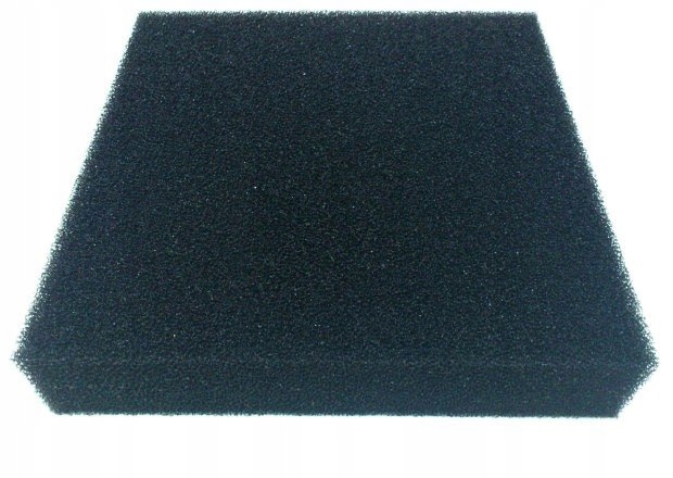 Levně Houbička Filtrační Vložka Do Filtru Akvária 50X50X10 20PPI Černá