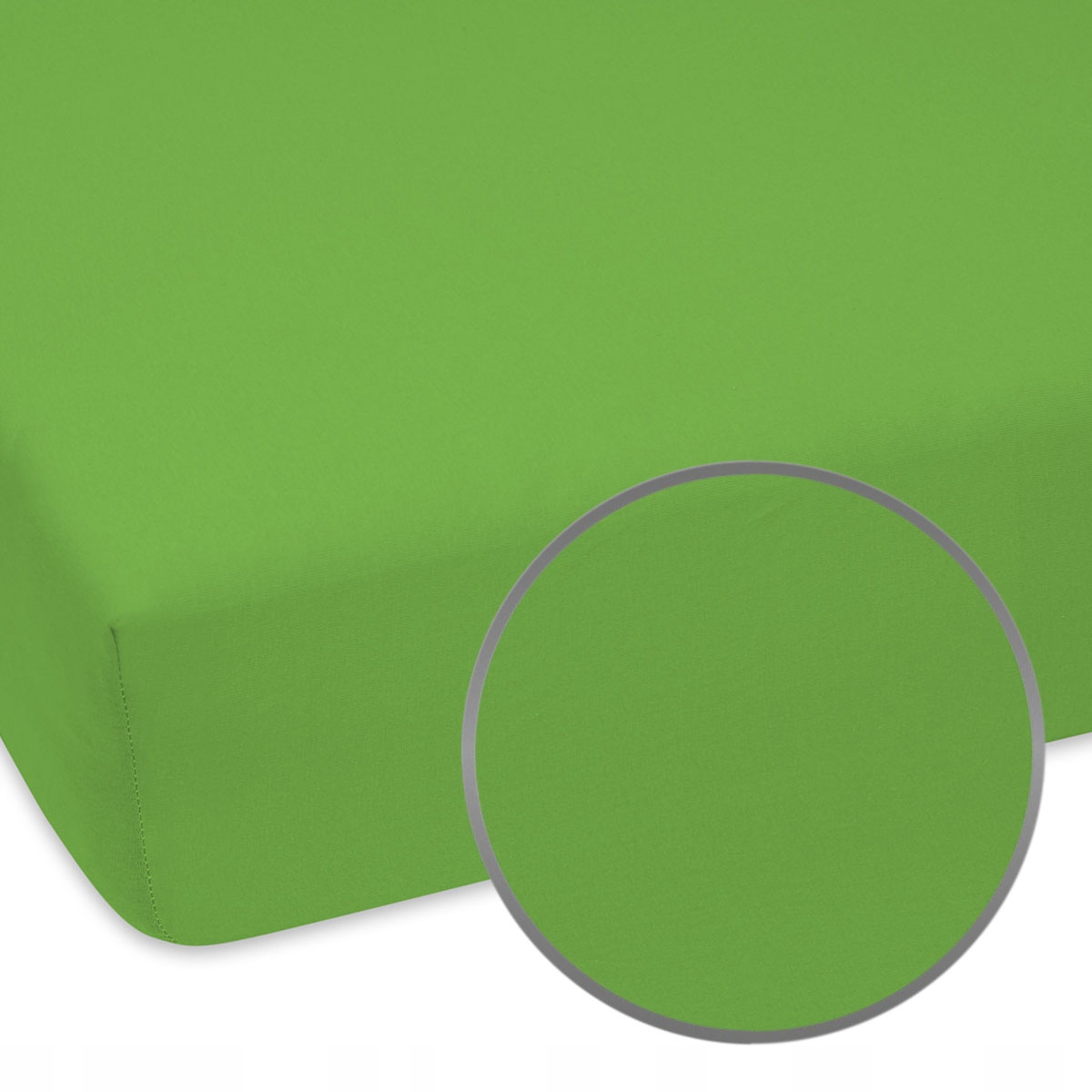 

Prześcieradło na gumce zielone 90x190 cm