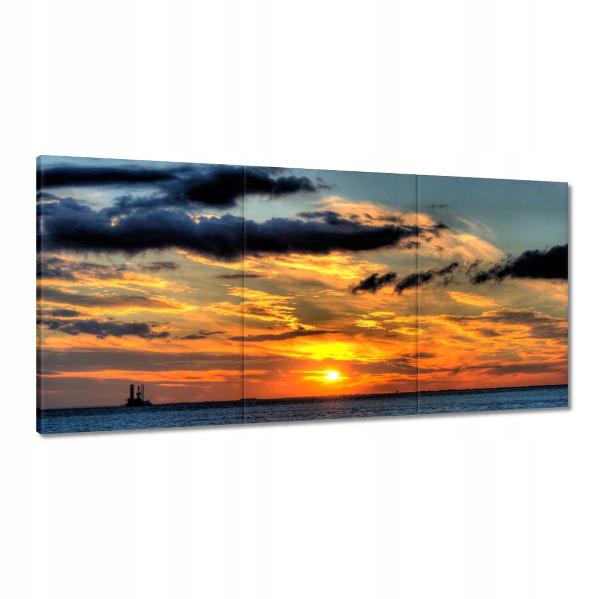 Obrazy 180x90 Zapadajúce slnko