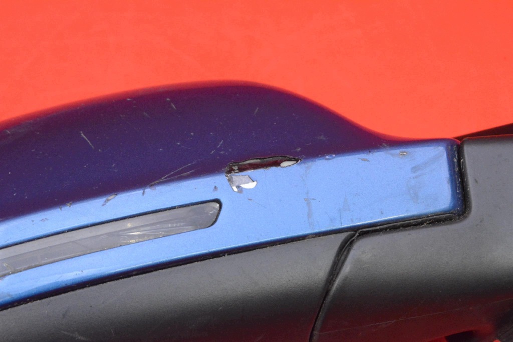 mirror right blue EU 021000 AUDI A3 8P LIFT 08-13 8 PIN