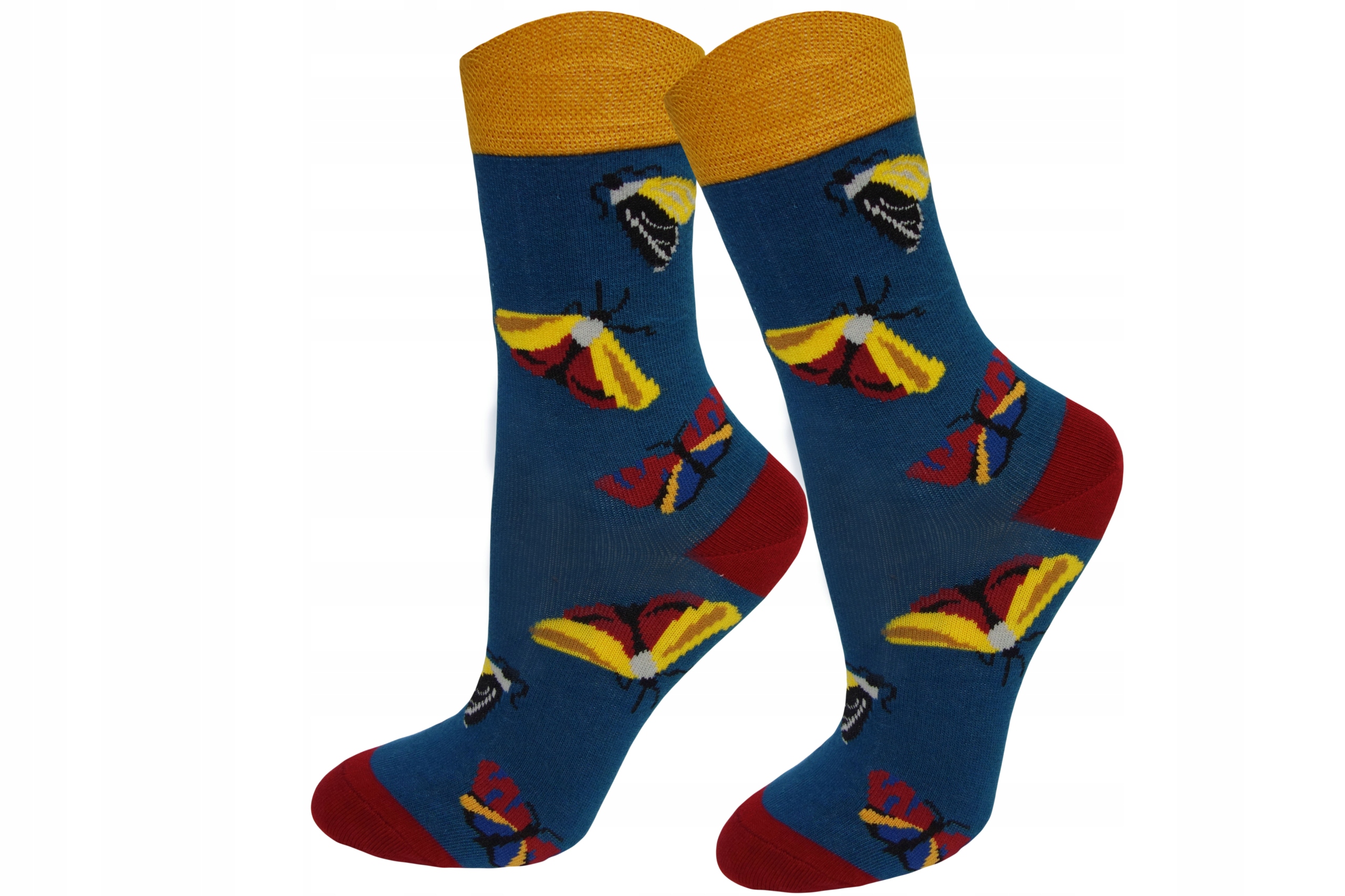 

Polskie skarpety dziecięce Motyl Ćma r 27-30