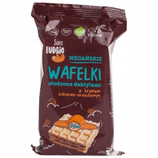 5 x Fudgio Oplatky s krémem slazeným datlem Bio 4x30 g