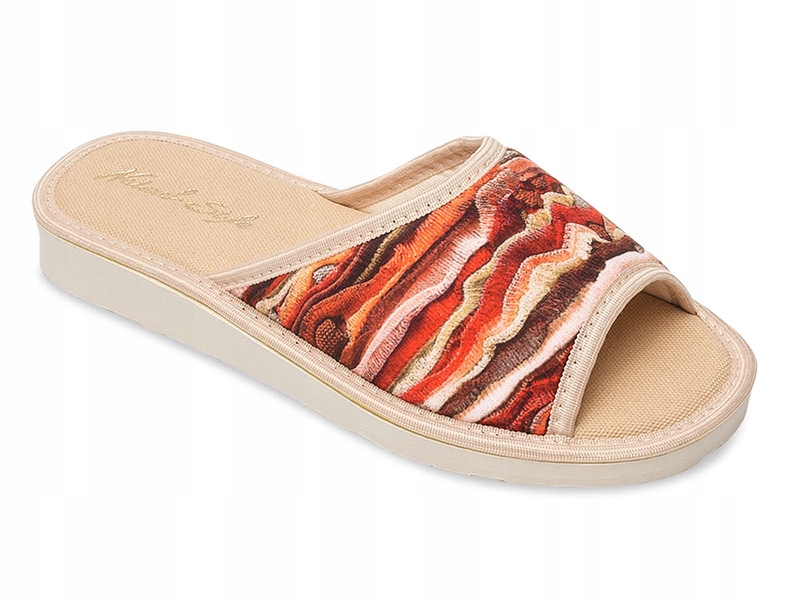 

Kapcie damskie Natural Style NS-056 Brązowe 40