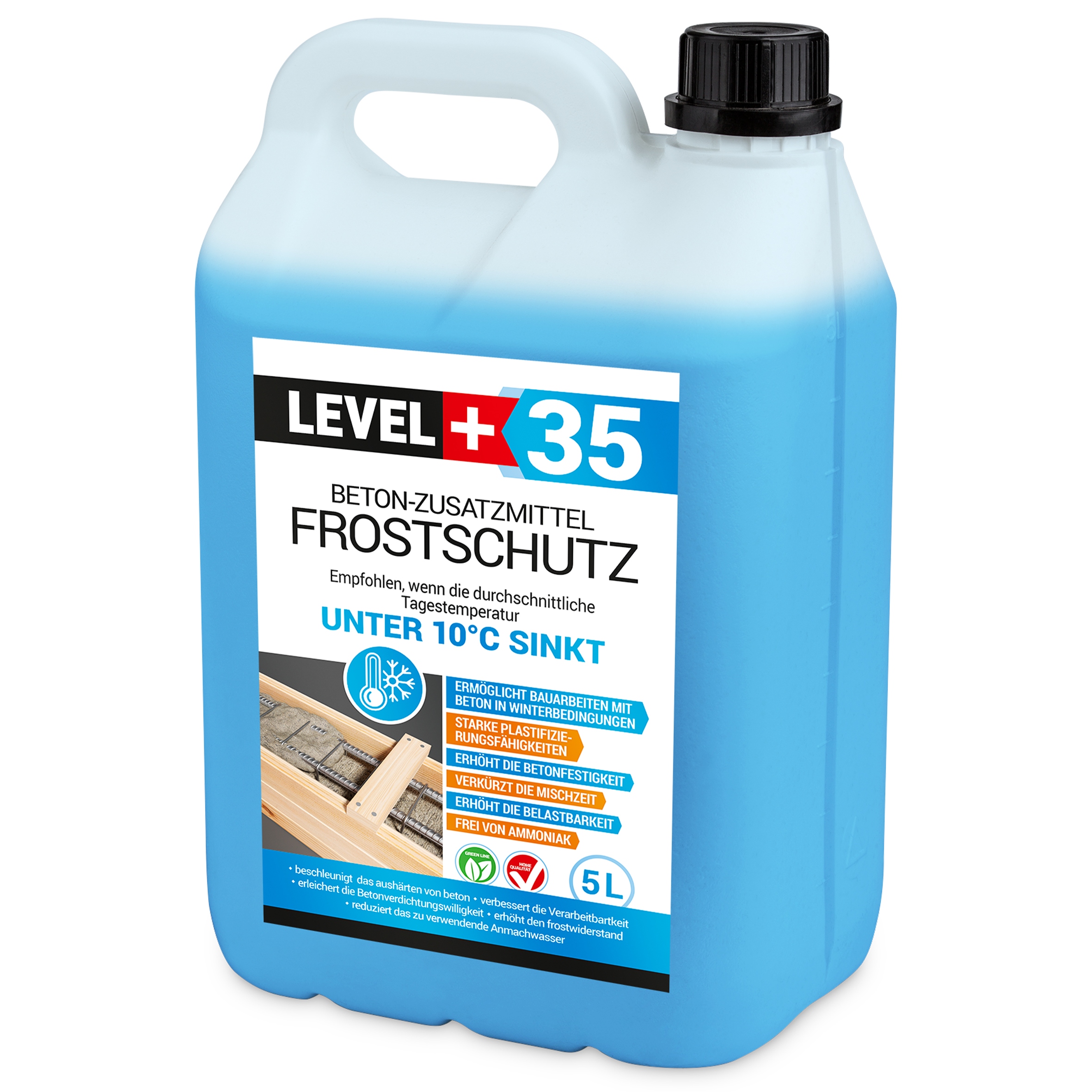 

Plastyfikator do Betonu 5L Zimowy -8°C Level+35