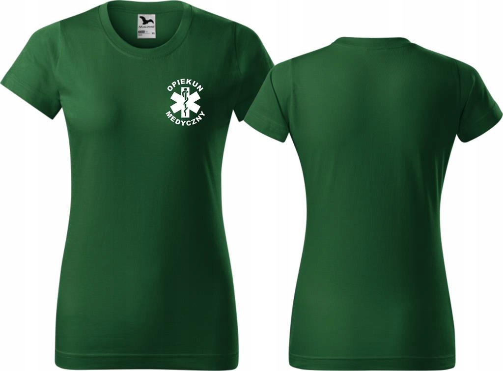 

Koszulka Medyczna Opiekun Medyczny Zielona M