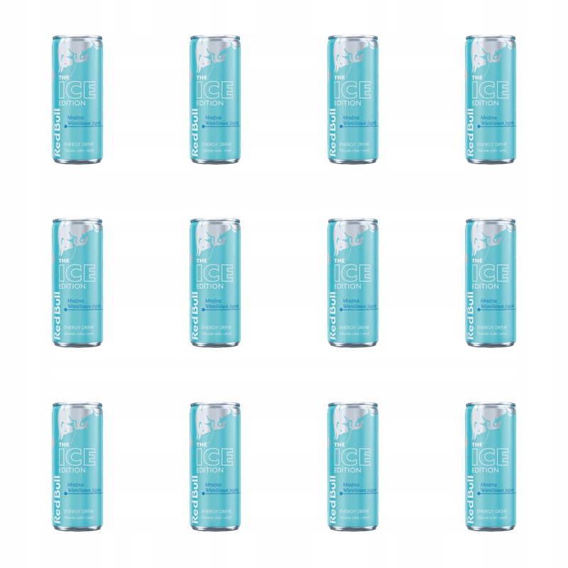Red Bull Nápoj s příchutí mrazivé vanilky a borůvky 250 ml X12