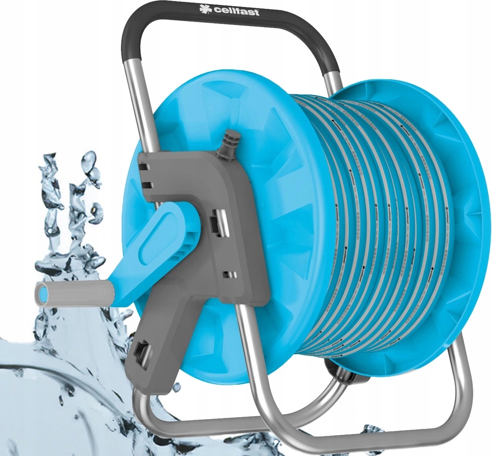 Wózek na wąż ogrodowy Aluplus Ideal Cellfast Wąż 1/2" 20 m 55-834