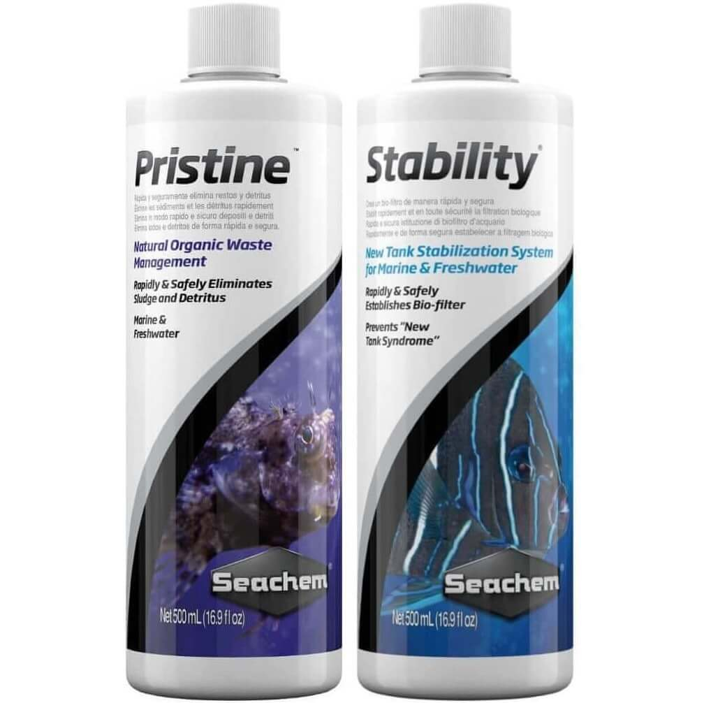 Levně Sada Bakterie Seachem Stability Pristine 2x500 ml