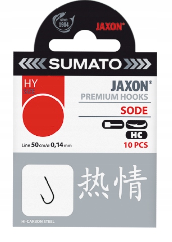 

Haczyki Z Przyponami Sumato Jaxon 8 Czerwone