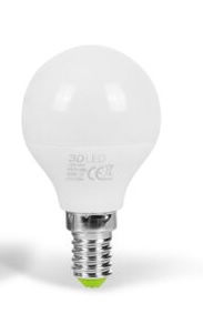 

Żarówka Led kulka 6W E14 barwa 3000K ciepła 510lm