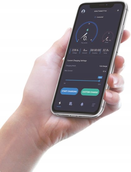 Ładowarka 22kW do Land Rover Range Rover P400E + uchwyt + Aplikacja Smart Przeznaczenie ładowanie samochodów