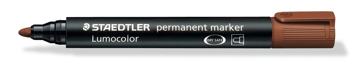 

Marker Permanentny Lumocolor okrągły Brązowy
