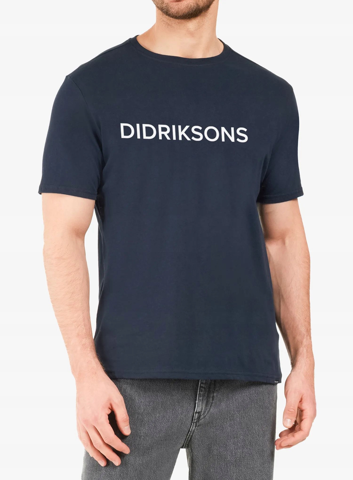 Bavlněné tričko Didriksons Harald T-Shirt Didriksons d. night blue L