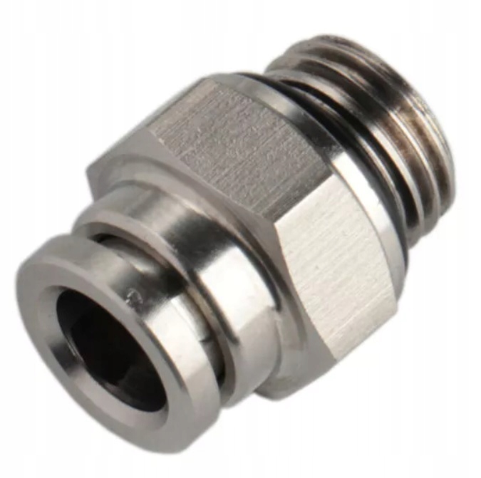 

Złączka Wtykowa Prosta 4 mm 1/4" Gz Metalowa