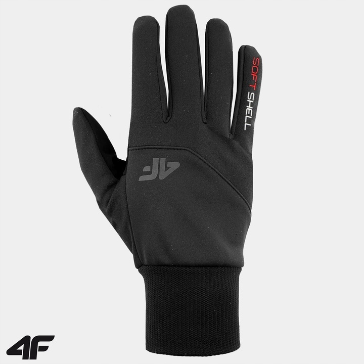 RĘKAWICE DOTYKOWE 4F ZIMOWE RĘKAWICZKI SOFTSHELL L Marka 4F