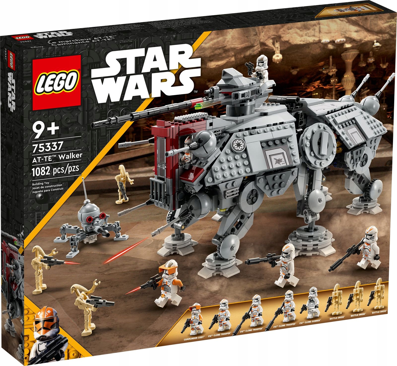 

Lego 75337 Star Wars Maszyna Krocząca At-te
