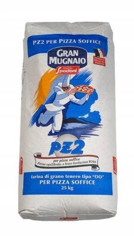 Mouka na pizzu Farina grano tenero rychle rostoucí těsto 25 kg Molino Spadoni