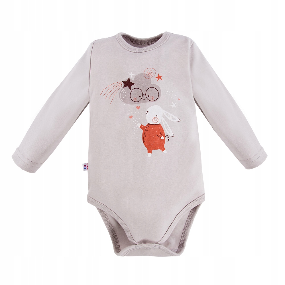 

Ewa Klucze Body Długi Rękaw Mellow Szary 86