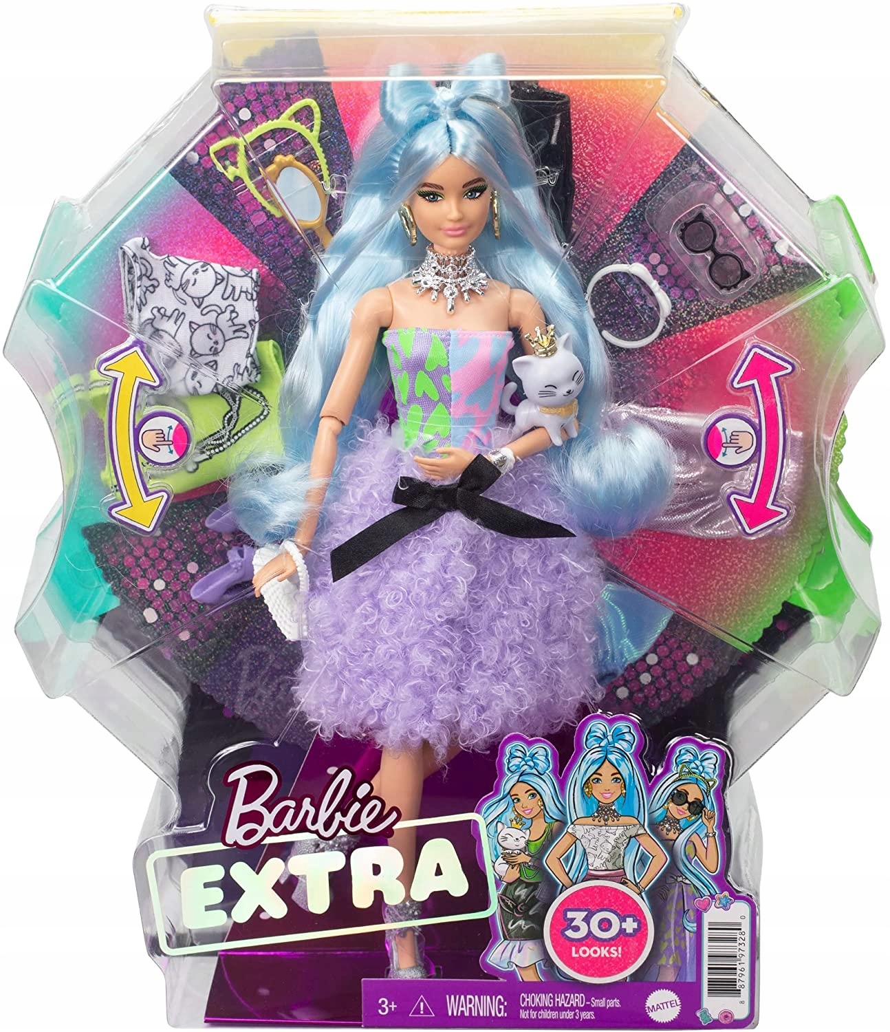 

Barbie Extra Moda Lalka Ubrania Extra Deluxe GYJ69