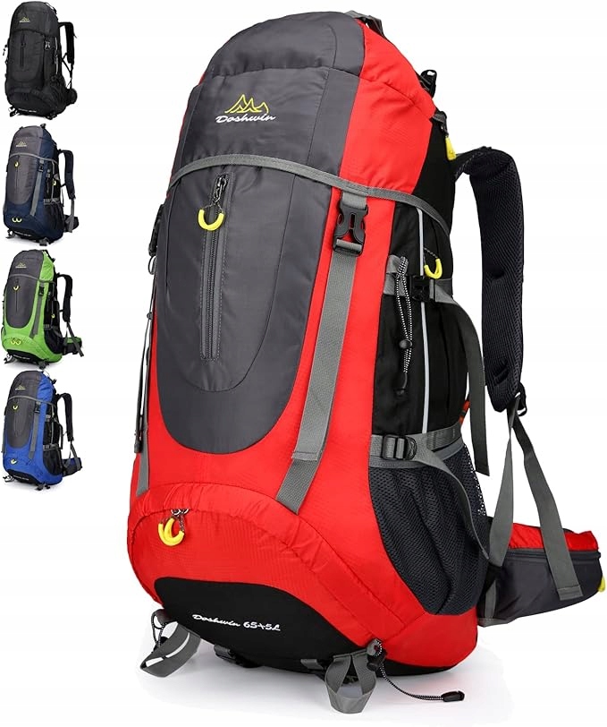 Plecak turystyczny Doshwin 6547 61-80 l wielokolorowy
