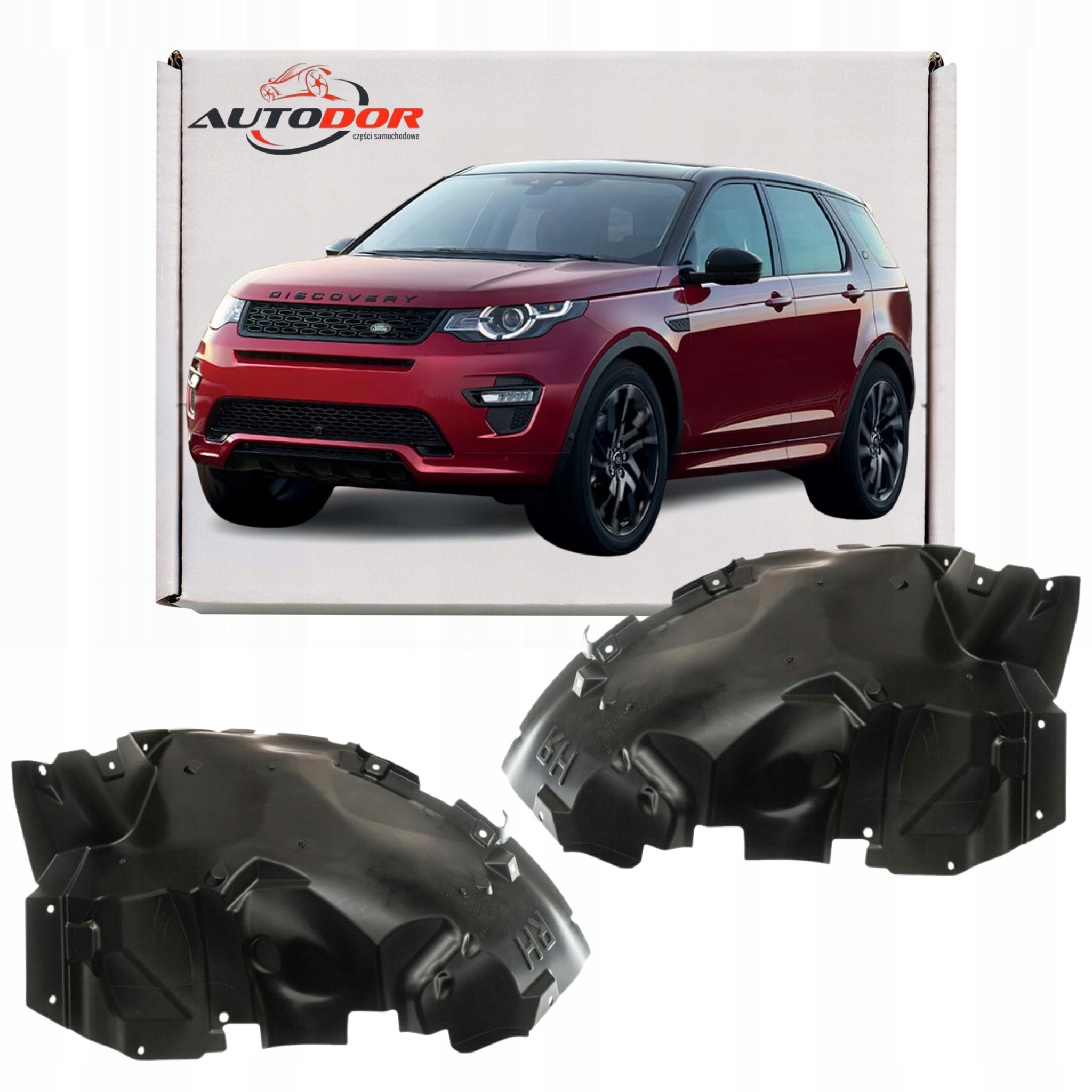 Land Rover Discovery Sport 2019 Kryty Předních Kol, Levá Pravá Sada