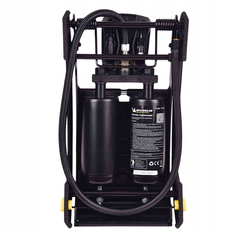 MOCNA POMPKA SAMOCHODOWA NOŻNA DO KÓŁ MICHELIN CYFROWA DWUTŁOKOWA ROWEROWA Marka Michelin