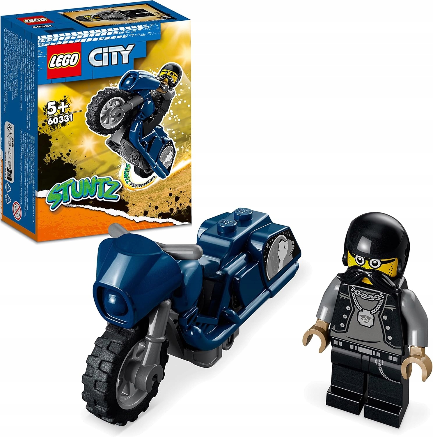 Lego City Stuntz Motocykl kaskaderski 60331