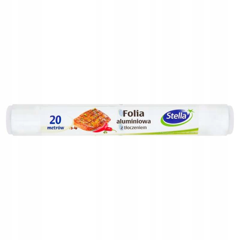 

Stella Folia Aluminiowa z Tłoczeniem 20 szt.