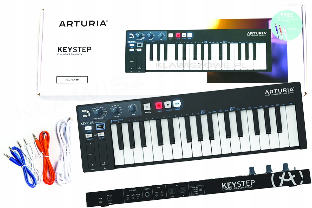 Arturia Keystep Black Edition Kable Ableton