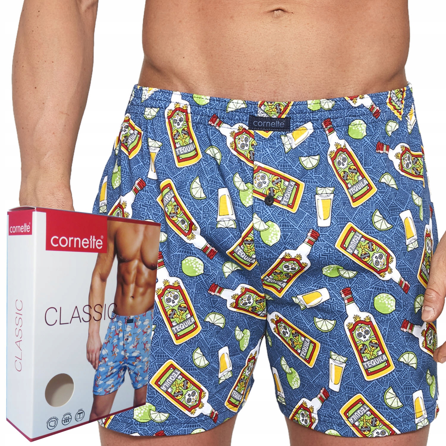 

Cornette bokserki Classic luźne 001/105 tequila