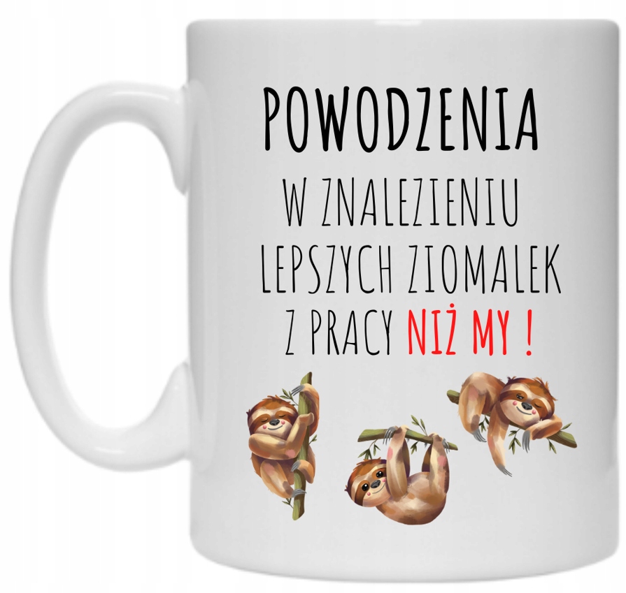 KUBEK DLA KOLEŻANKI ZIOMALKI PRACA POŻEGNANIE Marka inna