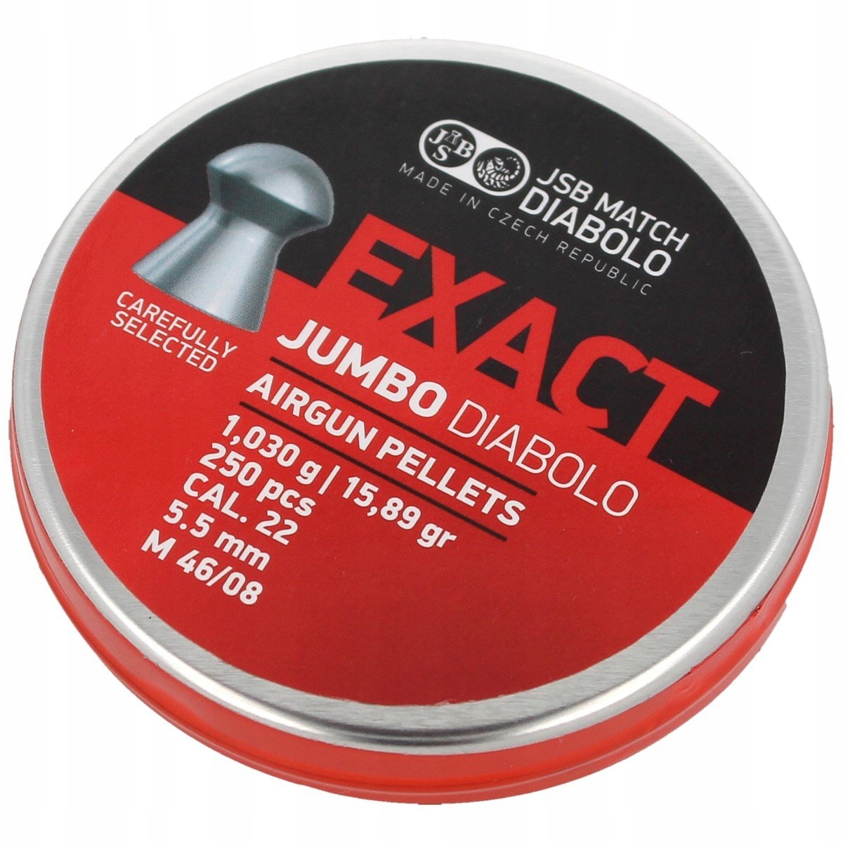 Śrut Diabolo Jsb Exact Jumbo 1.03 g 15.89 gr Nadkaliber 5.52mm 250szt