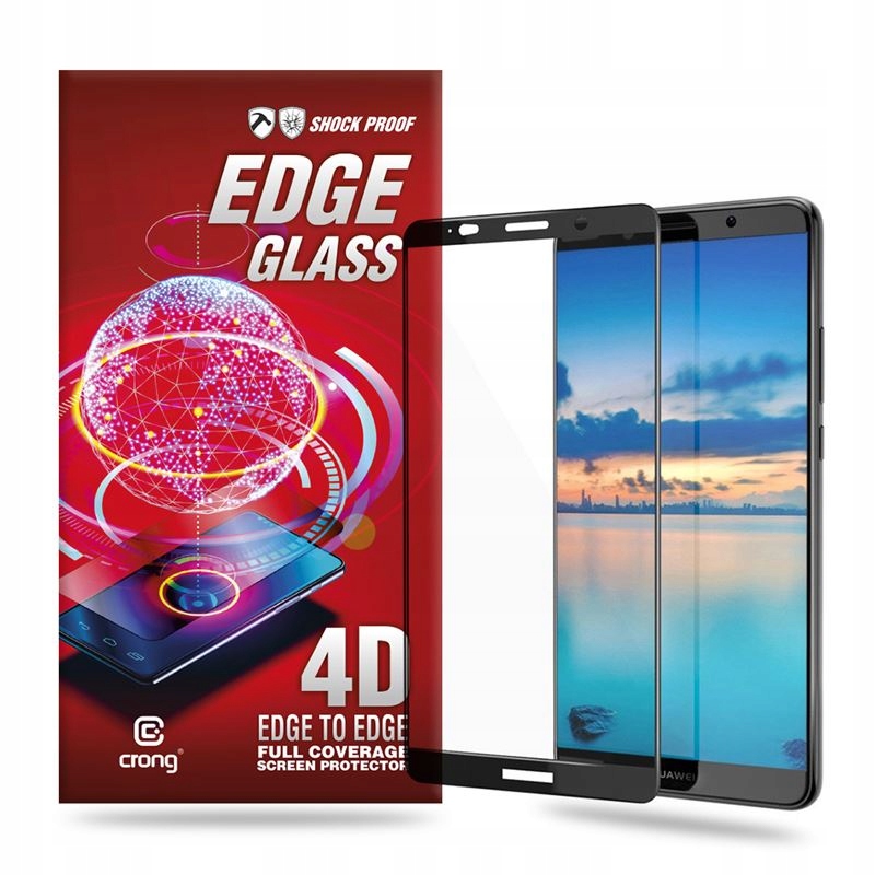 

Crong Odporne Szkło hartowane 4D do Mate 10 Pro