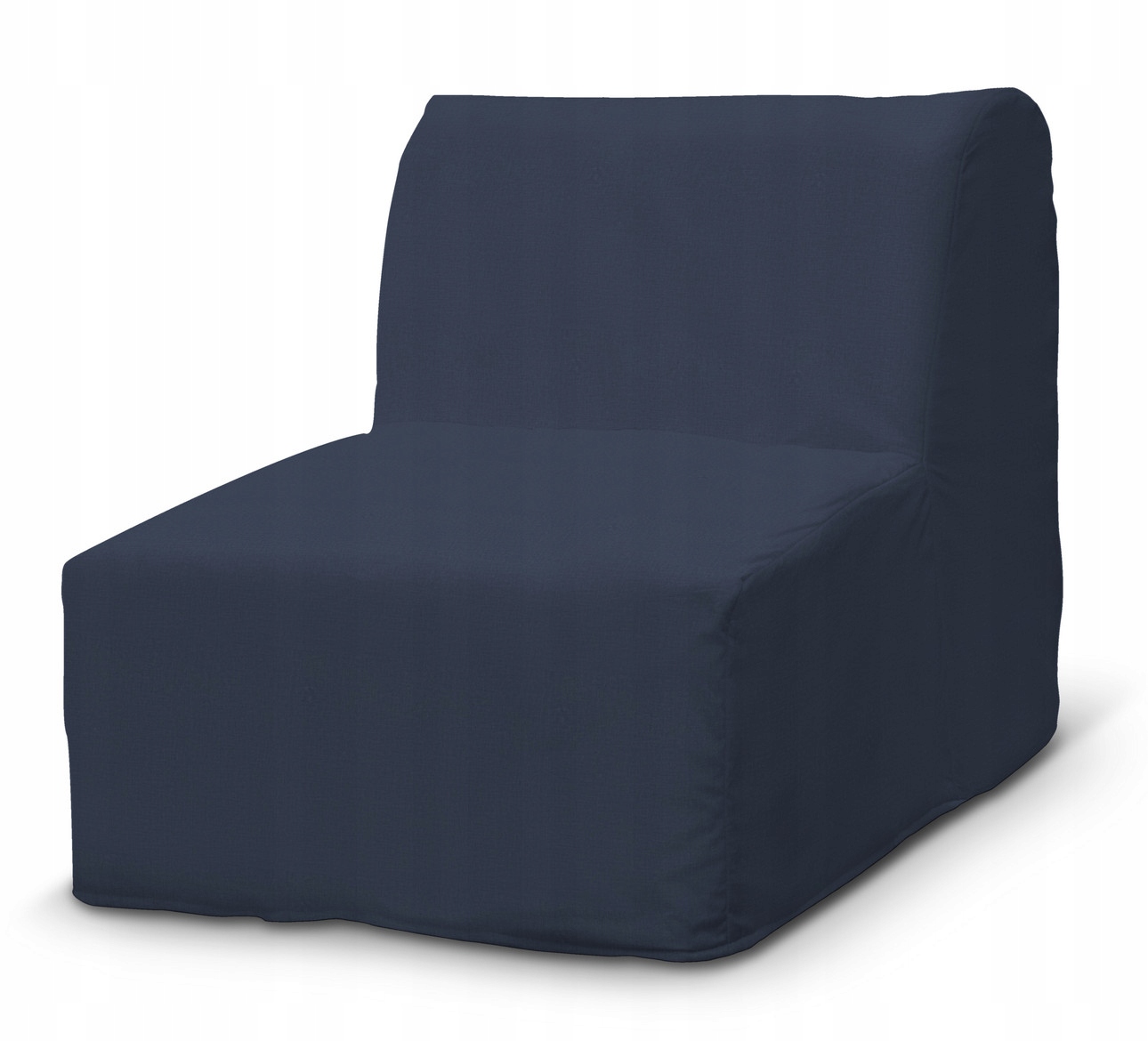 Potah na křeslo Lycksele jednoduchý Ikea modrý