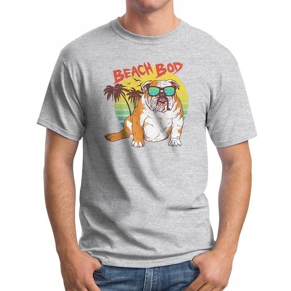 

Koszulka T-Shirt Beach Bod Bulldog M