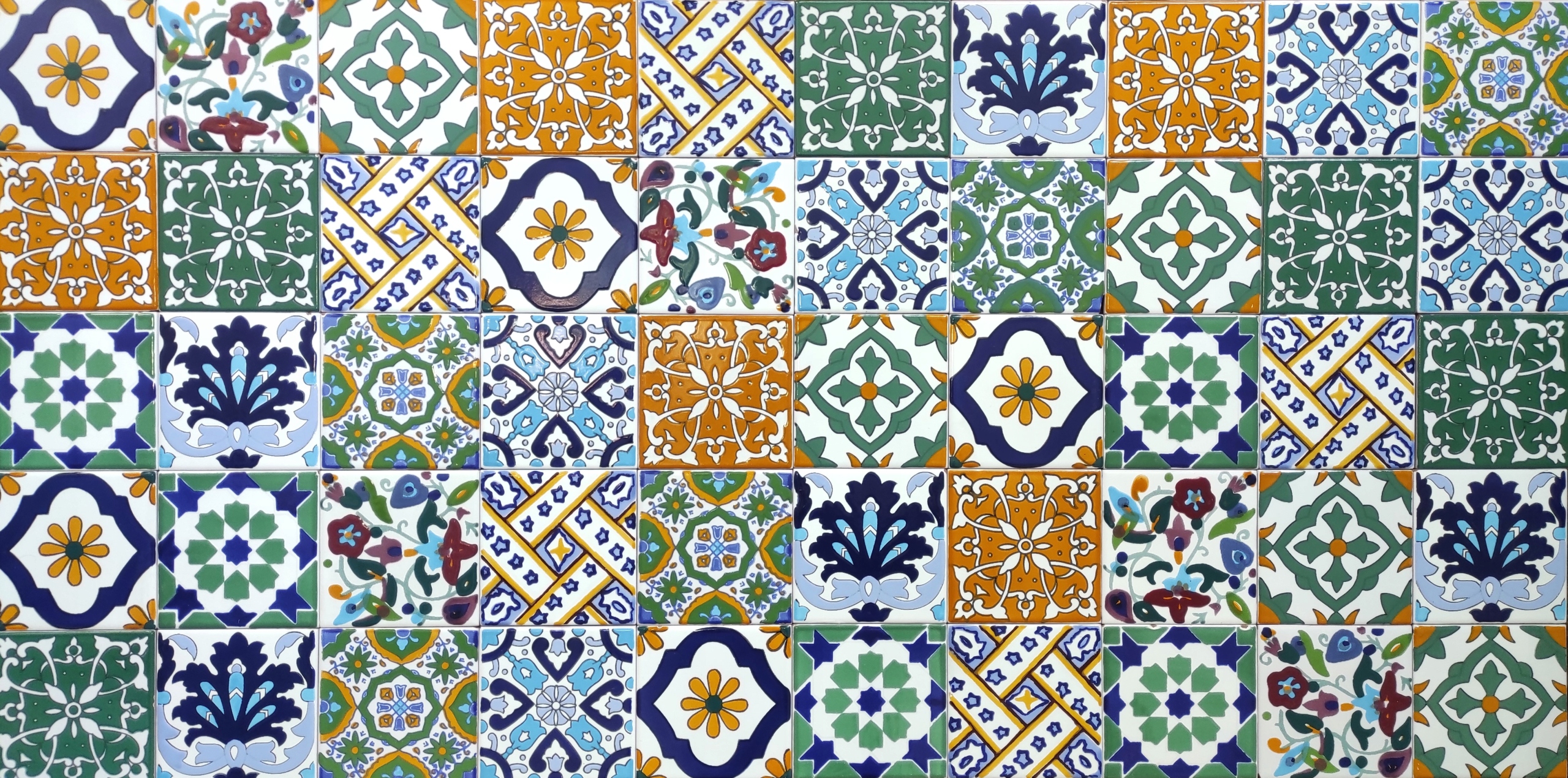 Tunezyjski zestaw płytek 10x10 WYPRZEDAŻ II Kategoria Zestaw 10 Kafelek Marka Cerames