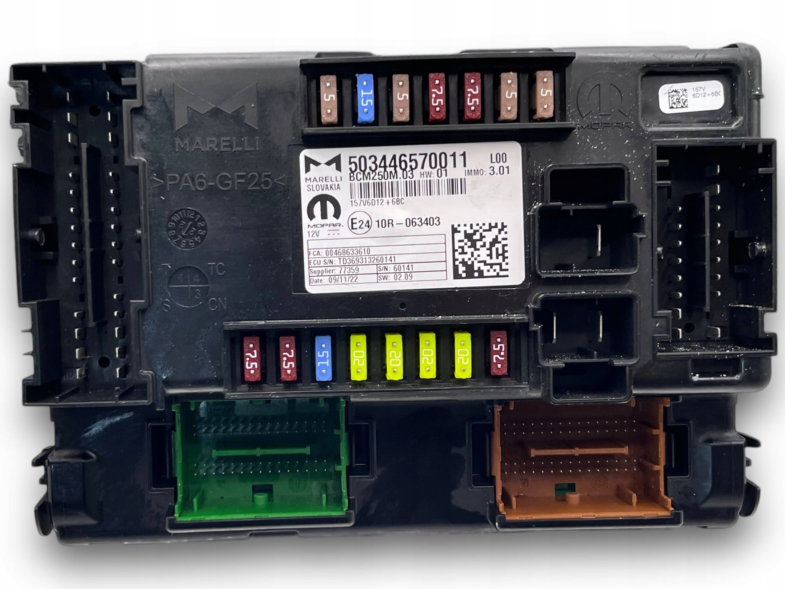 Fiat Ducato Module fusibles 503446570011