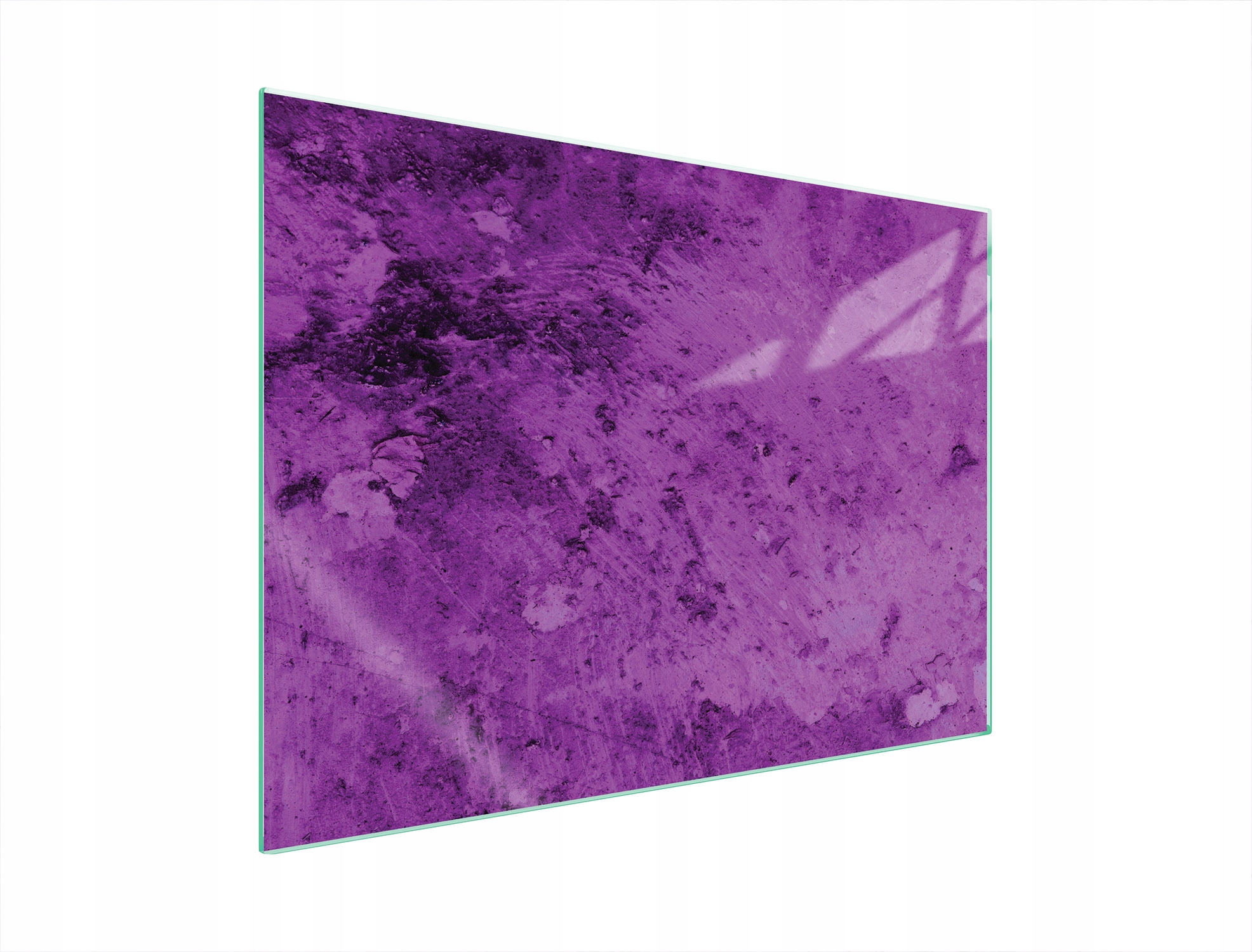 Ochranná Skleněná Deska Na Sporák 70x52 Fialová Tvrzené Sklo