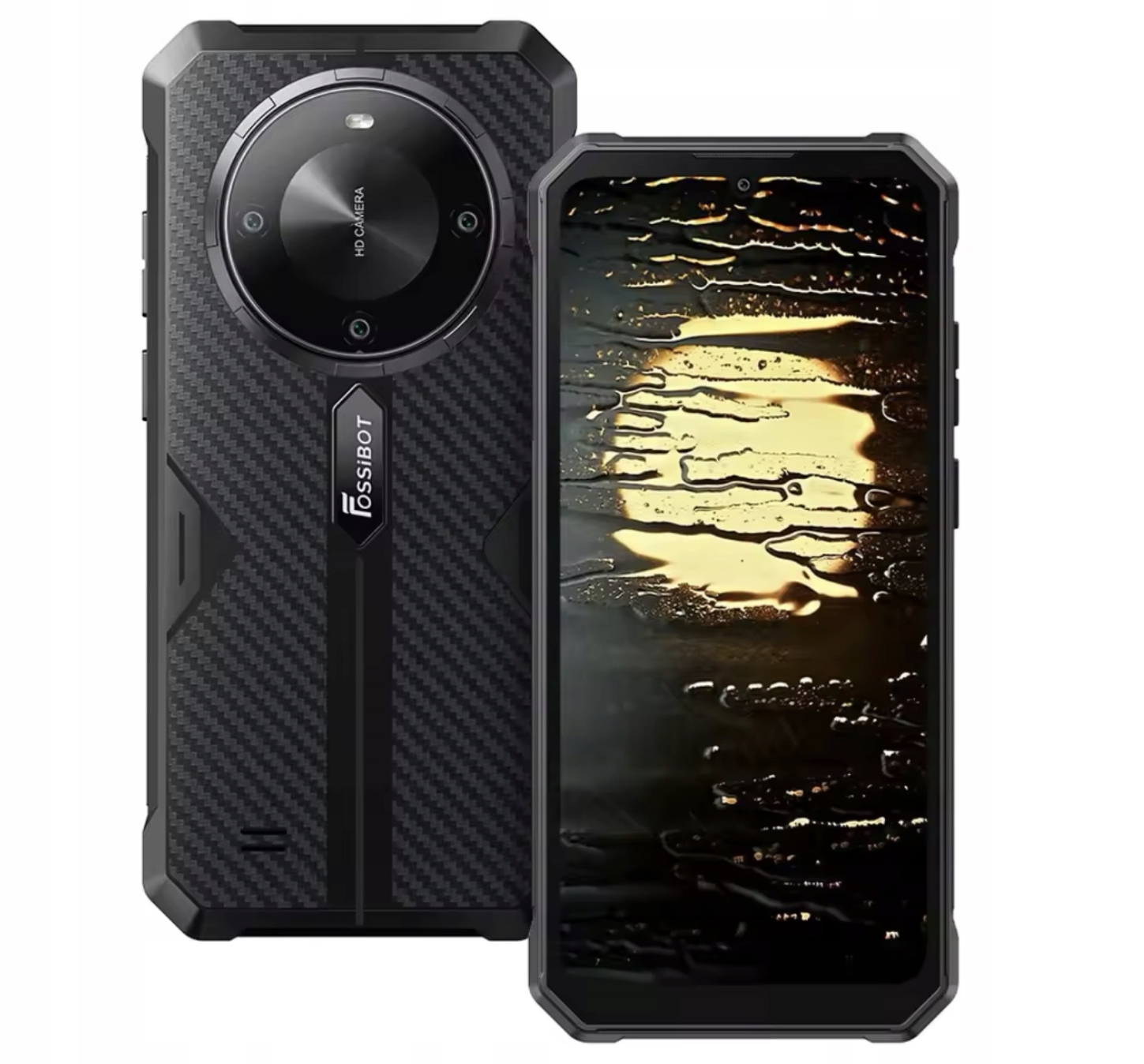 Smartfon pancerny FOSSiBOT F105 4 Gb 64 Gb 4G (lte) Nfc czarny