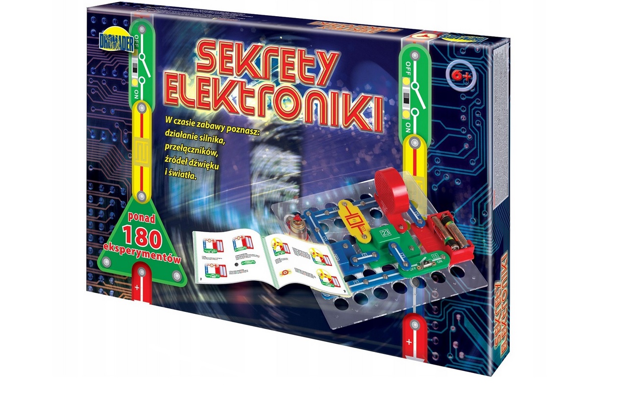 

Sekrety Elektroniki zestaw 180 eksperymentów