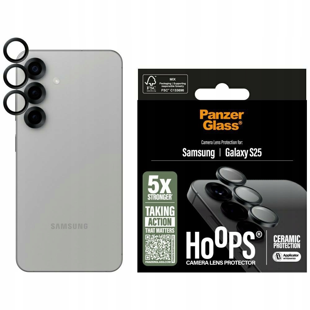 Szkło ceramiczne na obiektyw PanzerGlass Hoops Lens Protector do Samsung G