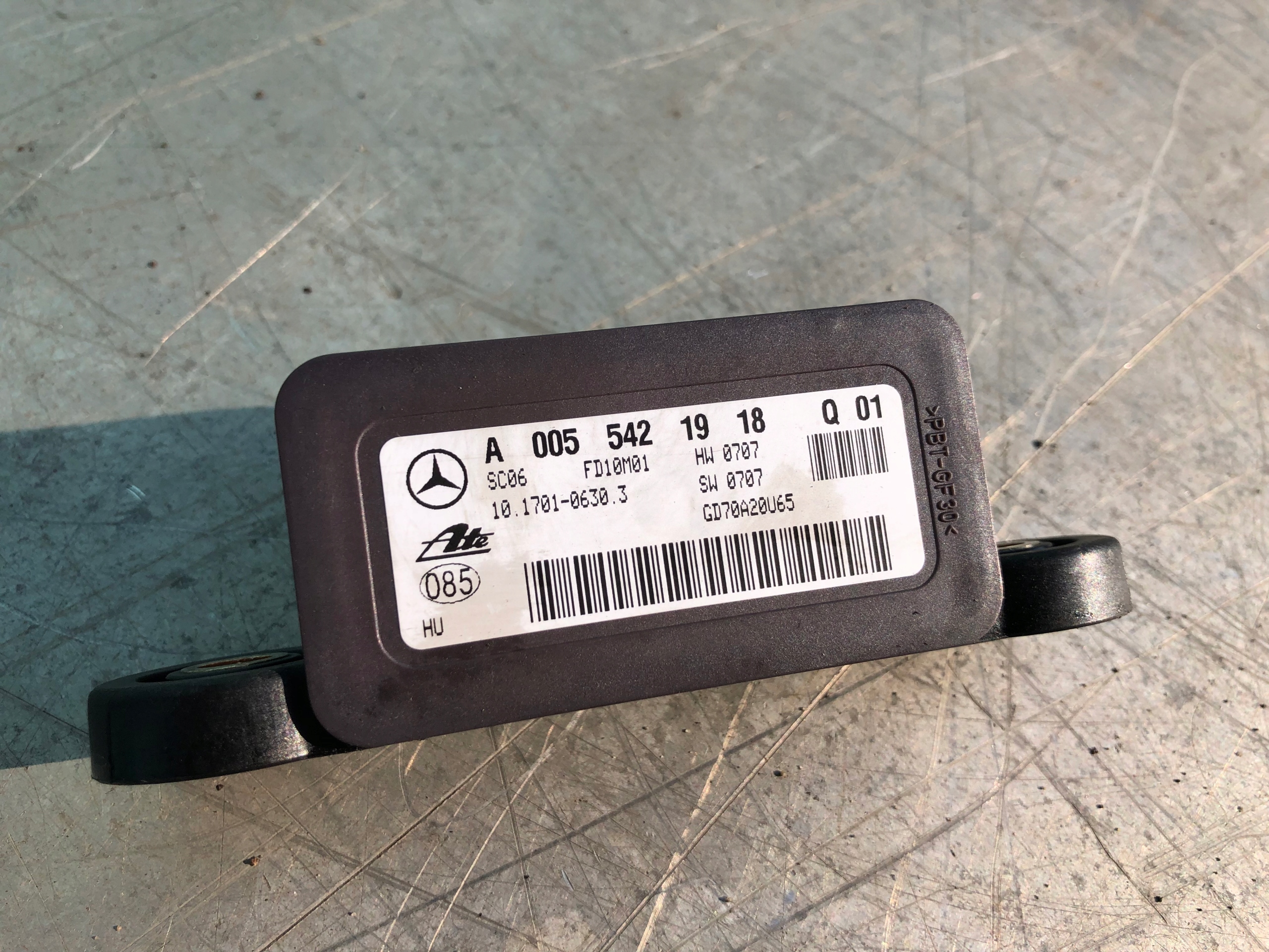 MERCEDES W204 MODUŁ CZUJNIK ESP A0055421918