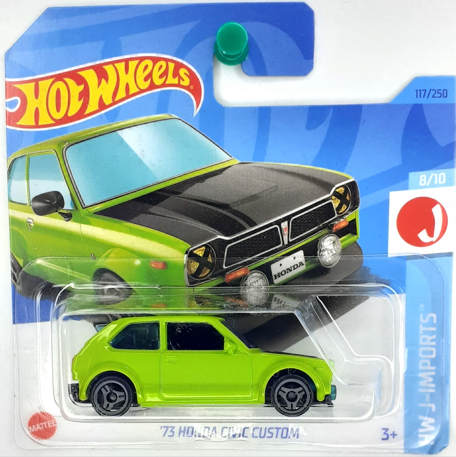 

Hot Wheels '73 Honda CIVIC Custom J-imports 2023