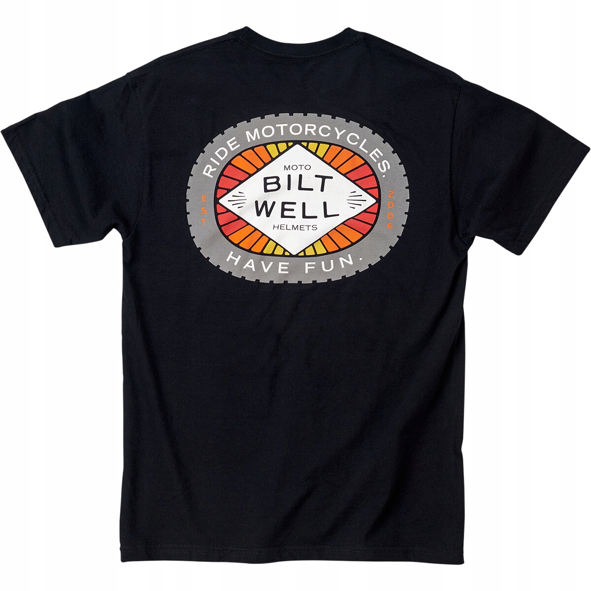 KOSZULKA T-SHIRT BILTWELL M RMHF RIDE MOTO HAVE FU