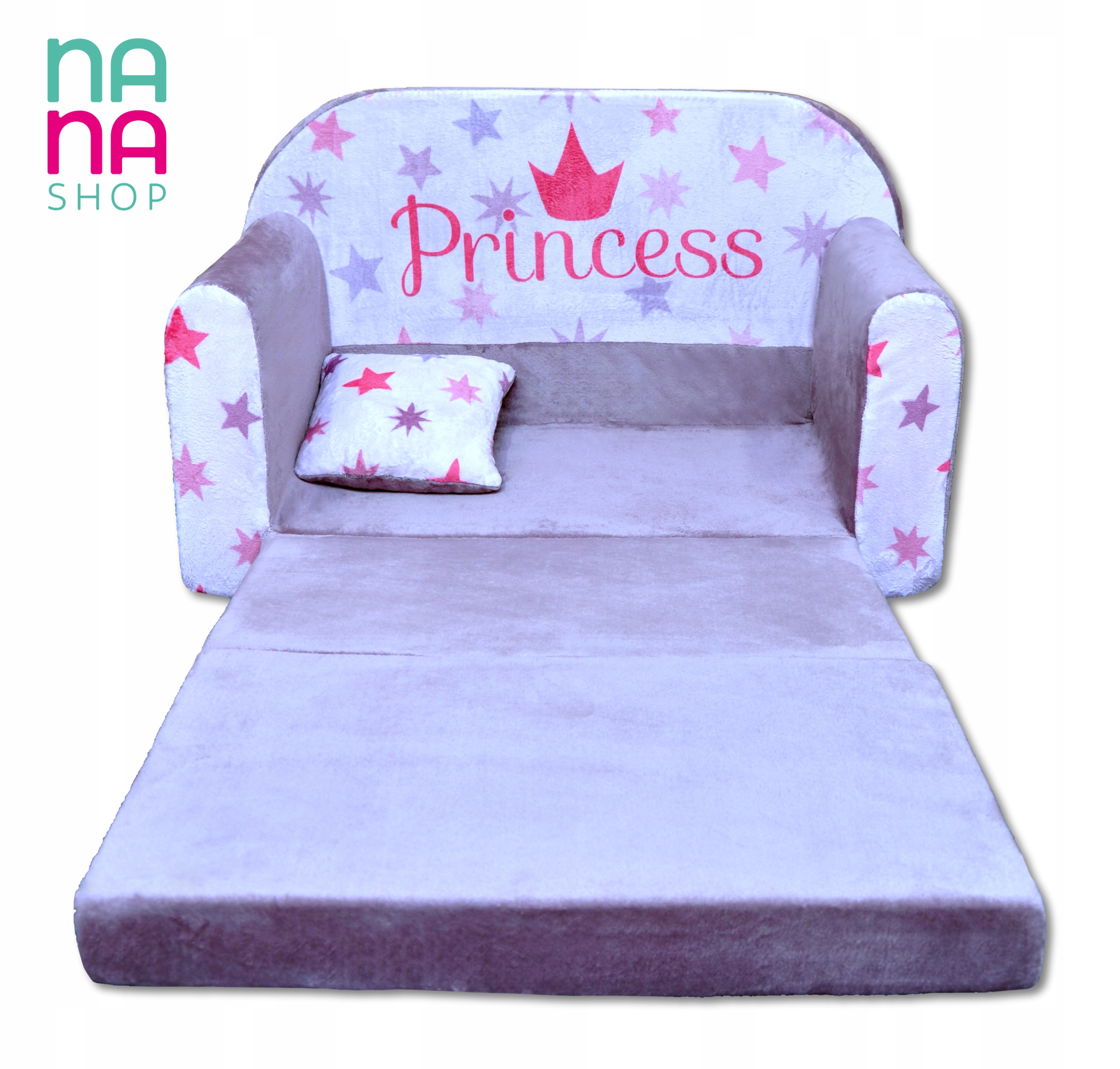 KANAPA SOFA rozkładana dla dzieci łóżko poduszka Kod producenta 5905094490476