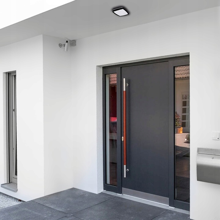 PLAFON DO LED LAMPA SUFITOWA ZEWNĘTRZNA 2xE27 ALU Rodzaj gwintu E27