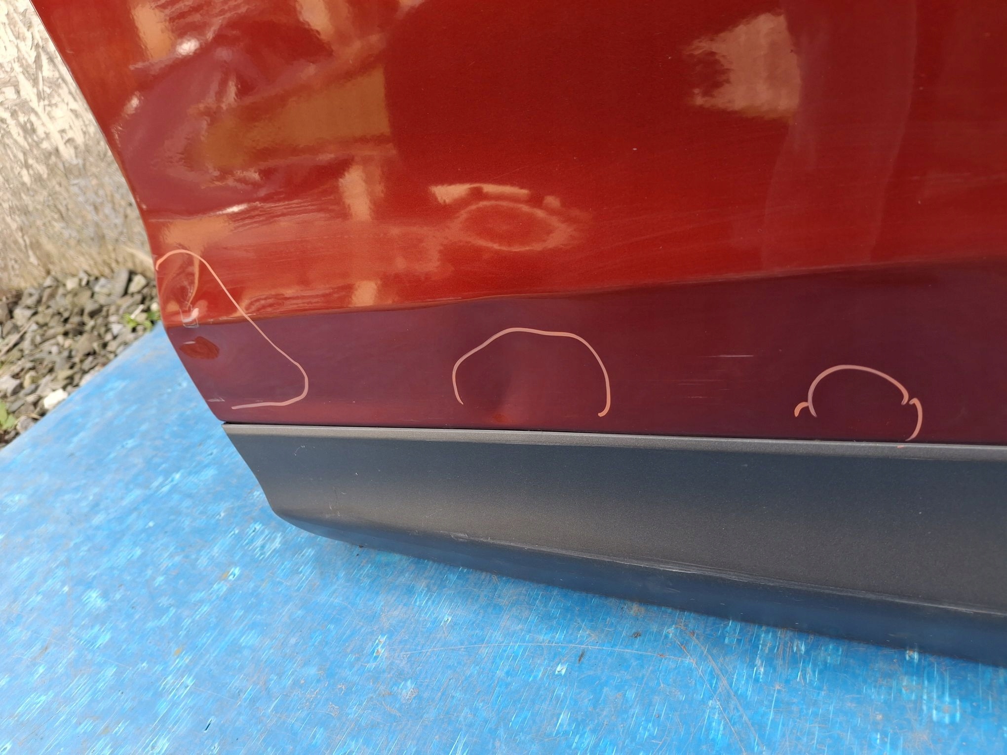 Tür links hinten HONDA CR-V IV 2012R->
