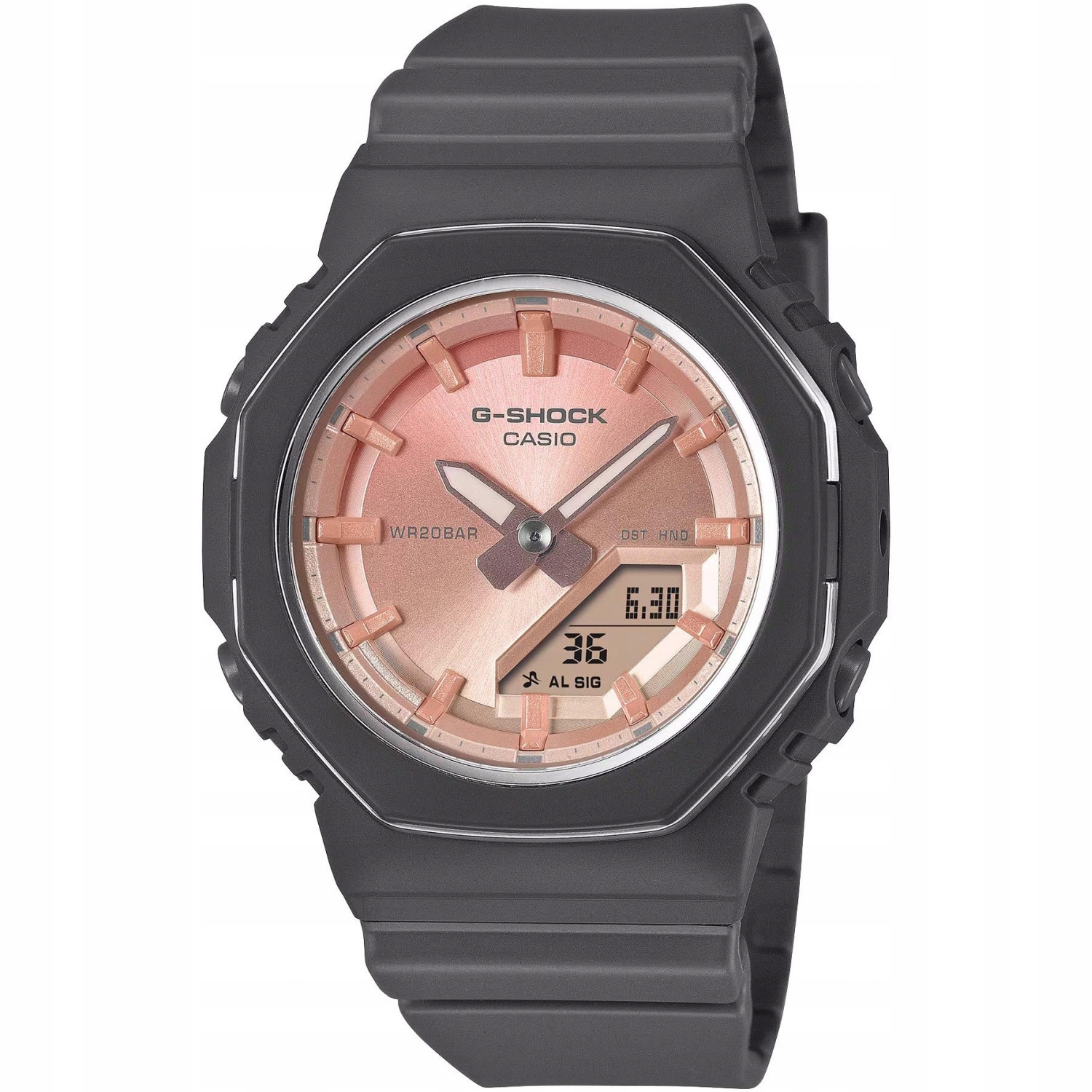 Hodinky Casio G-Shock GMA-P2110SC-4AER, černý řemínek