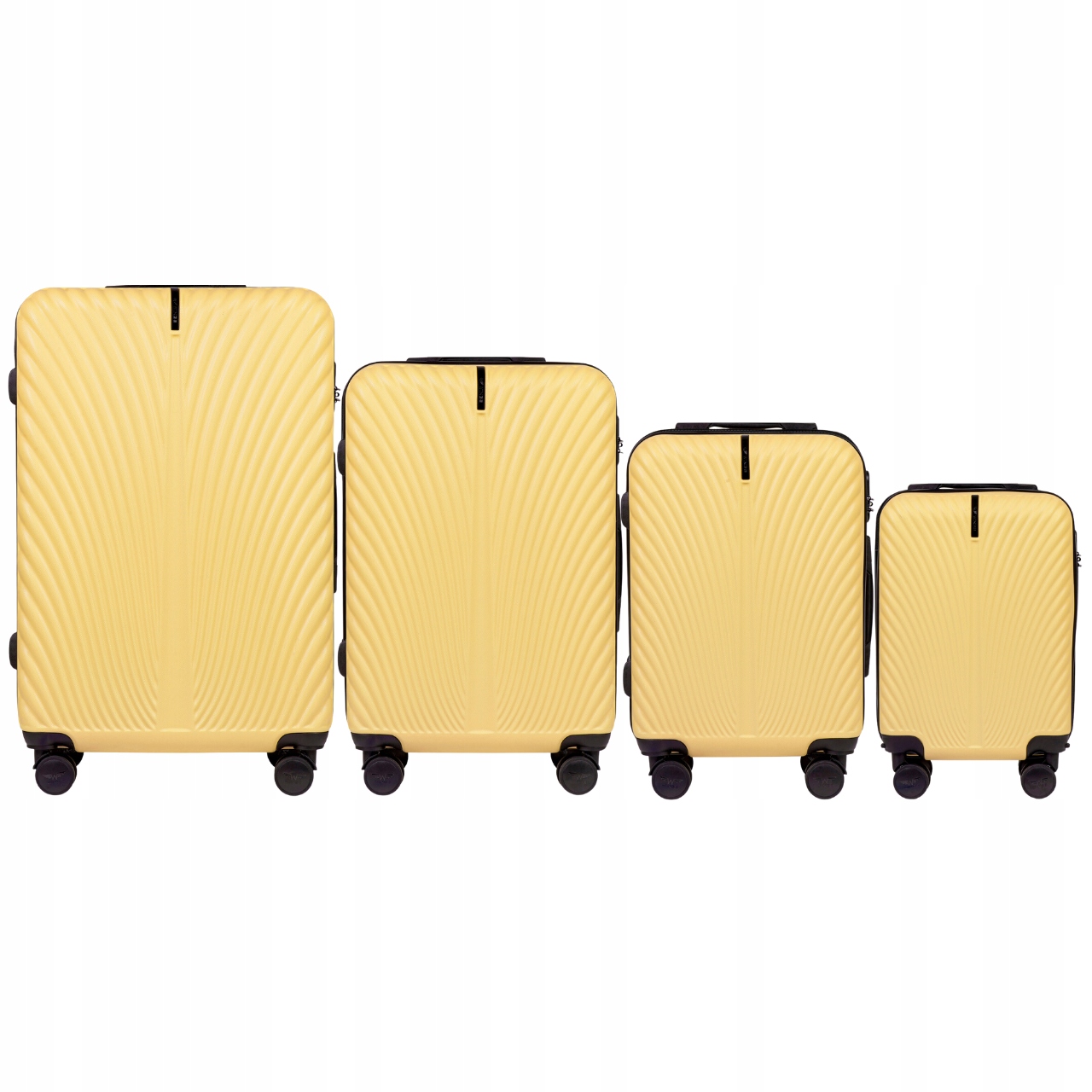 Sada velkých kufrů XXL Wings Abs+ na 4 kolečkách, tvrdé cestovní zavazadlo